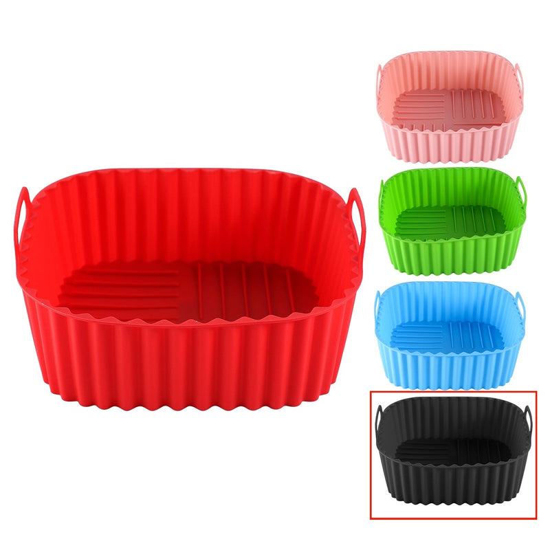 Bandeja silicona cuadrada multicolor air fryer